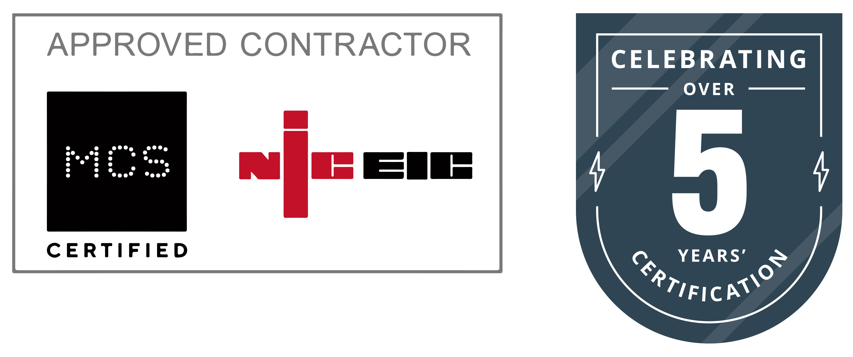 MCS Certified & NICEIC Approved Contractor