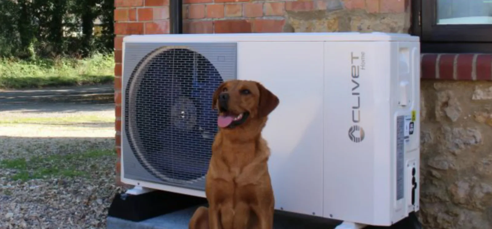 Heat pump being commissioned at a customer's home