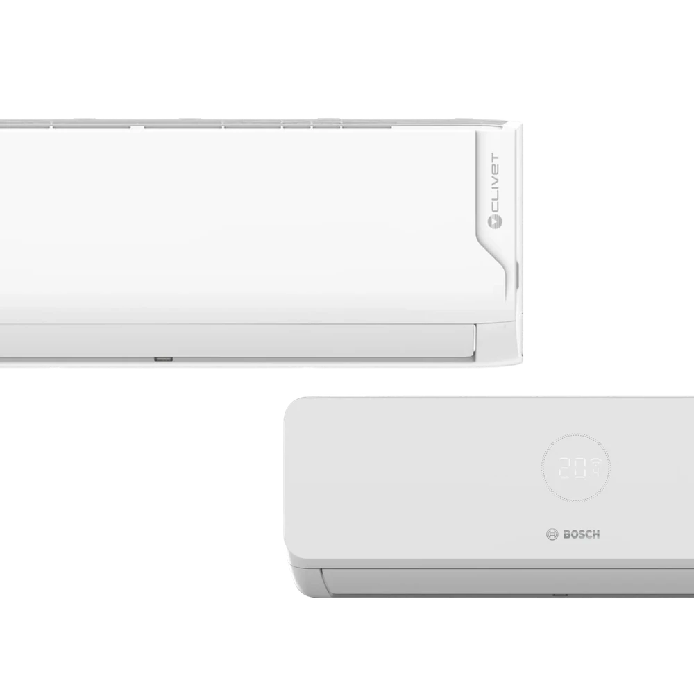 Clivet and Bosch air conditioning indoor units