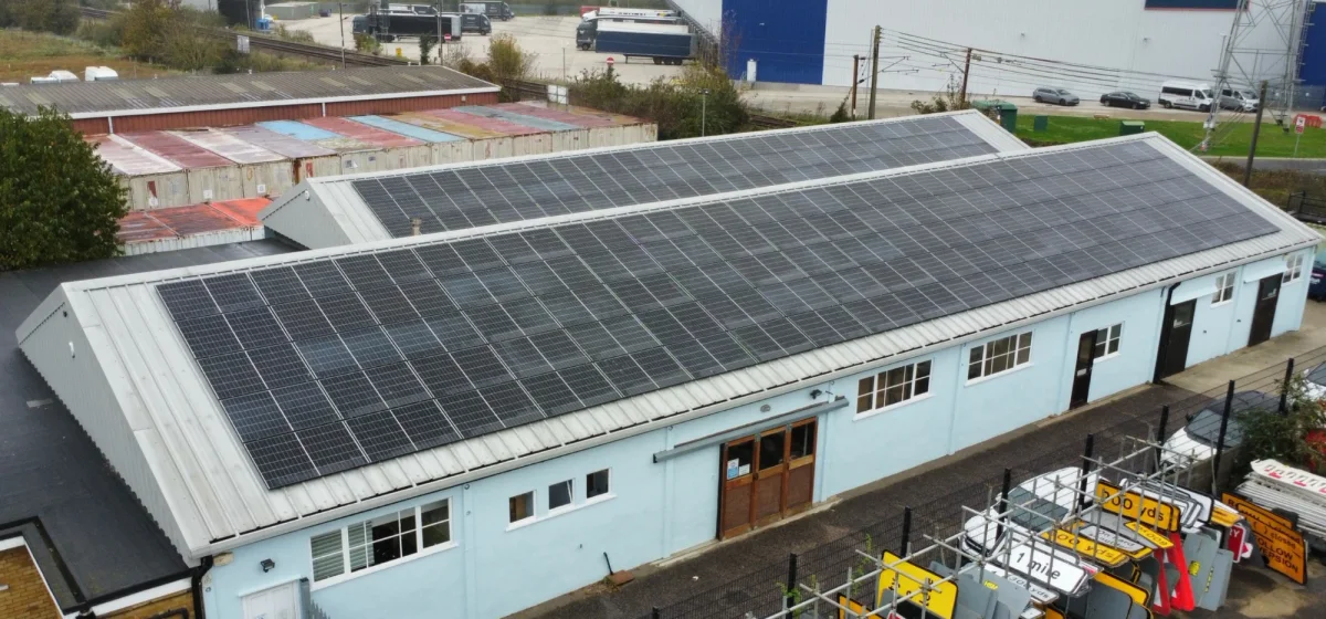 Solar installation for Tubeway IP2