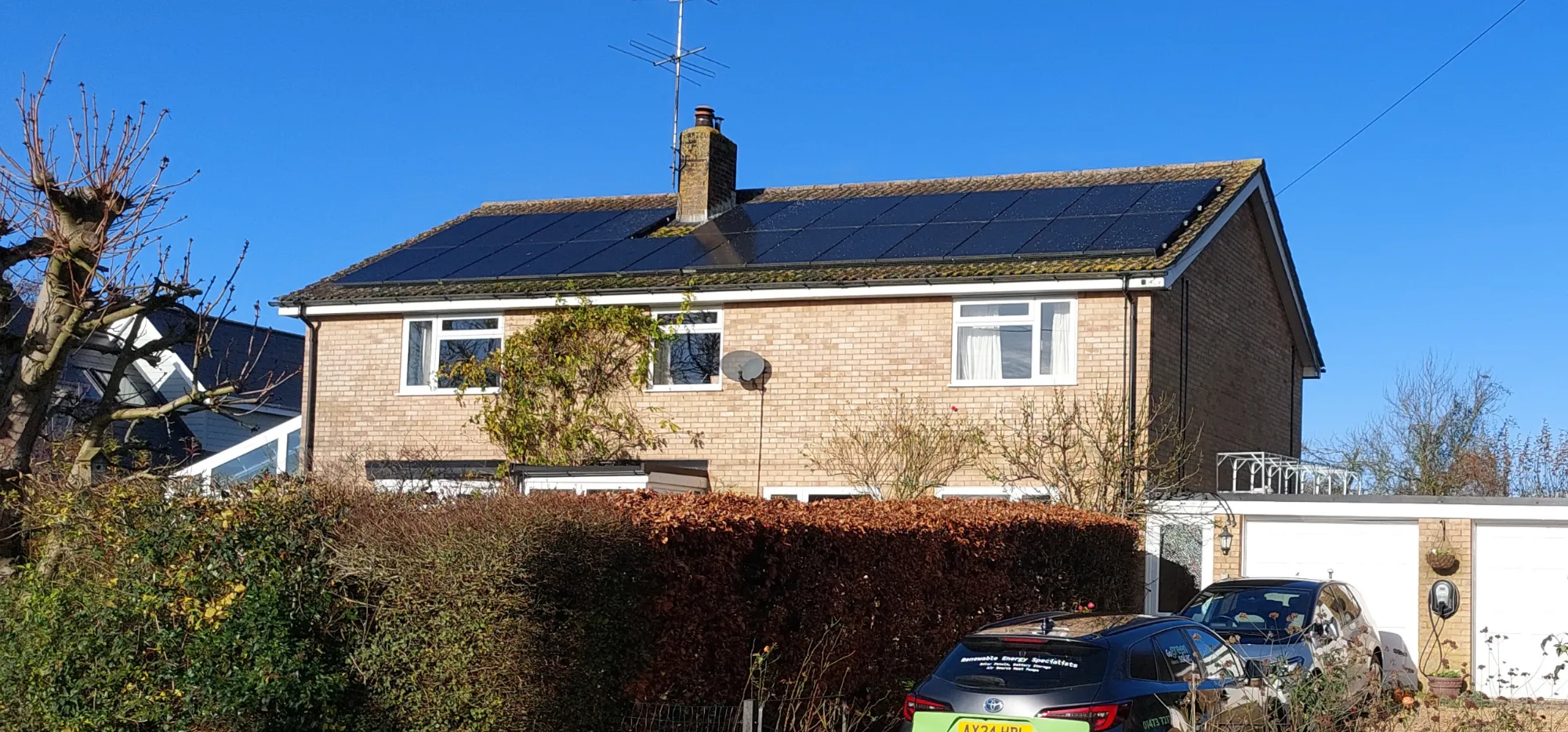 Solar installation for Roberts CB8